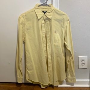 Classic Fit Yellow Oxford